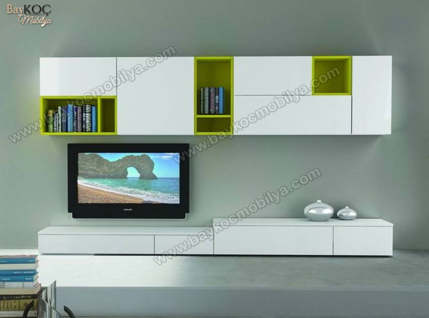 Lake Modern Tv Standı Ve Duvar Ünitesi Özel Ölçü Tasarım