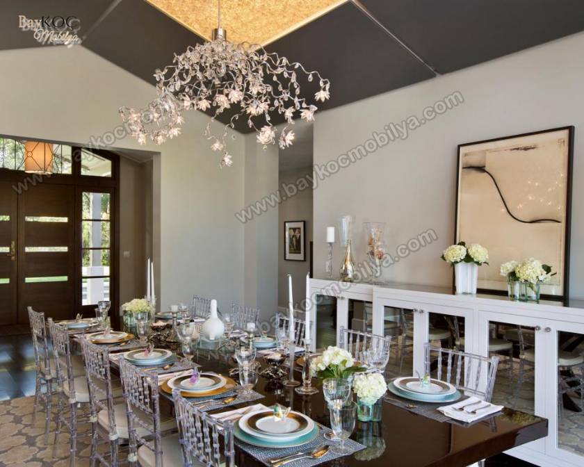 Modern Lake Yemek Odası Takımı 10 Kişilik