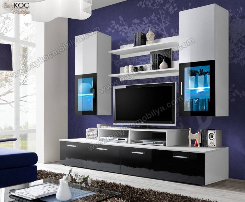 Modern Tv Ünitesi İstediğiniz Renklerde Üretim
